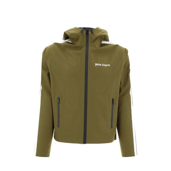 Palm Angels Bicolor Polyethylene Full-Length Men's Jacket